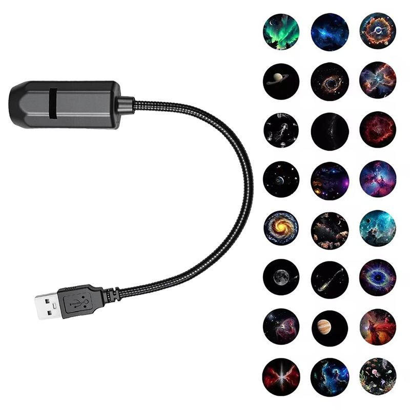 Home Cinema Led Projector - (BF06)Romantic Rotatable Galaxy Star Projector Portable