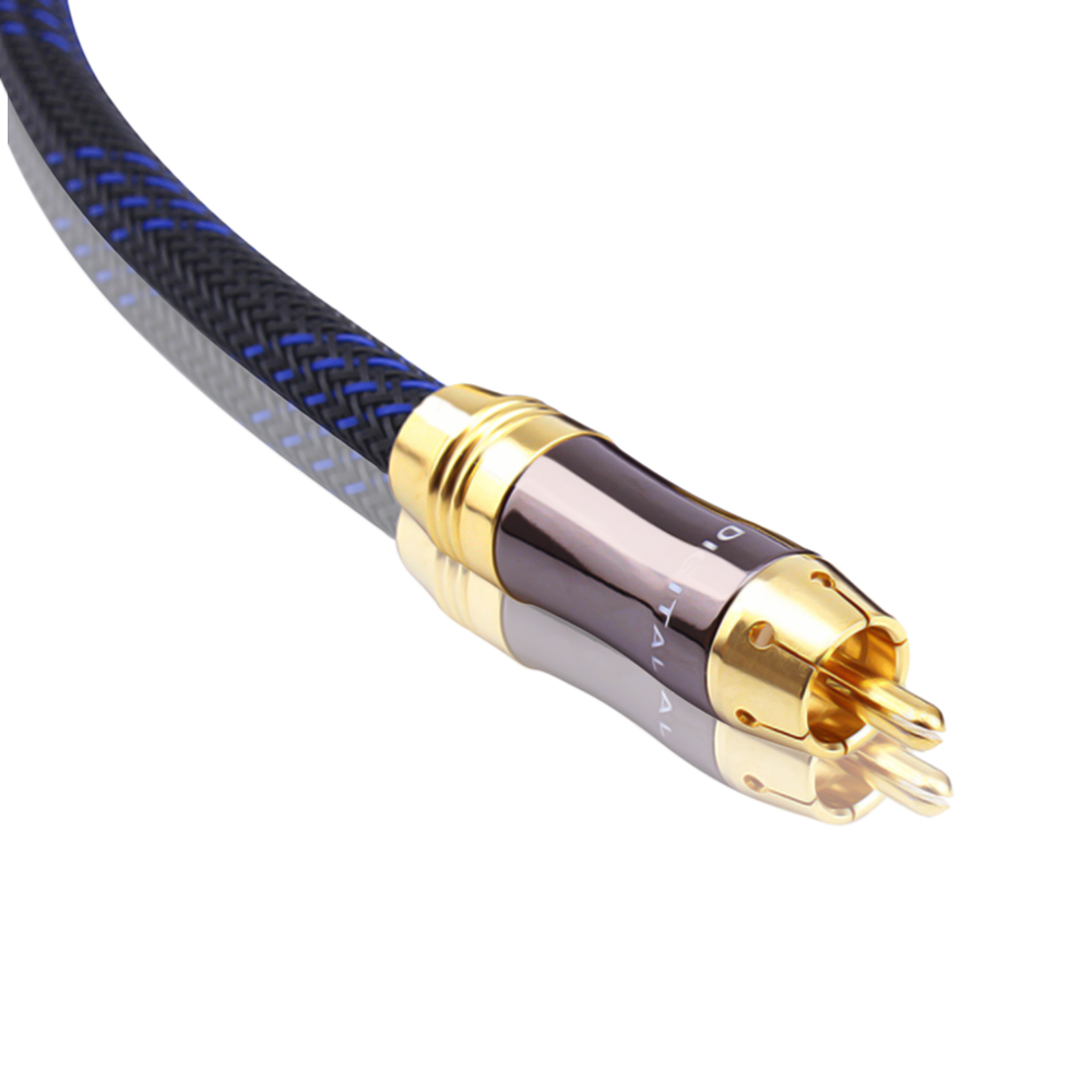 Home Cinema Subwoofer - HIFI Digital Coaxial Audio/Video cable (OD