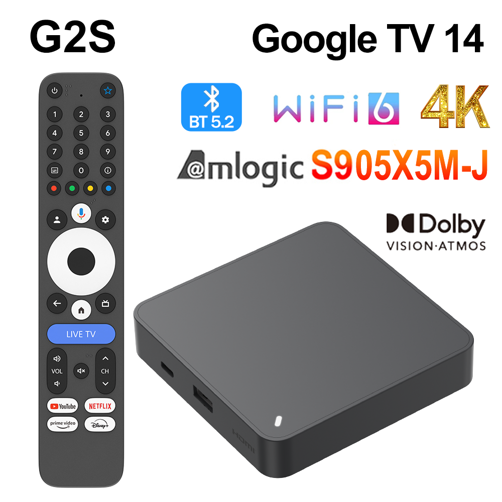 Netflix Home Cinema - G2S GTV TV BOX GoogleTV 14