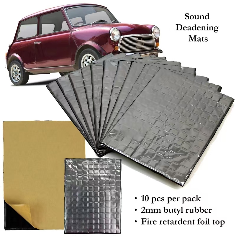 10Pcs Car Sound Mat Insulation - Noise Isolating Pad ulasan dan harga