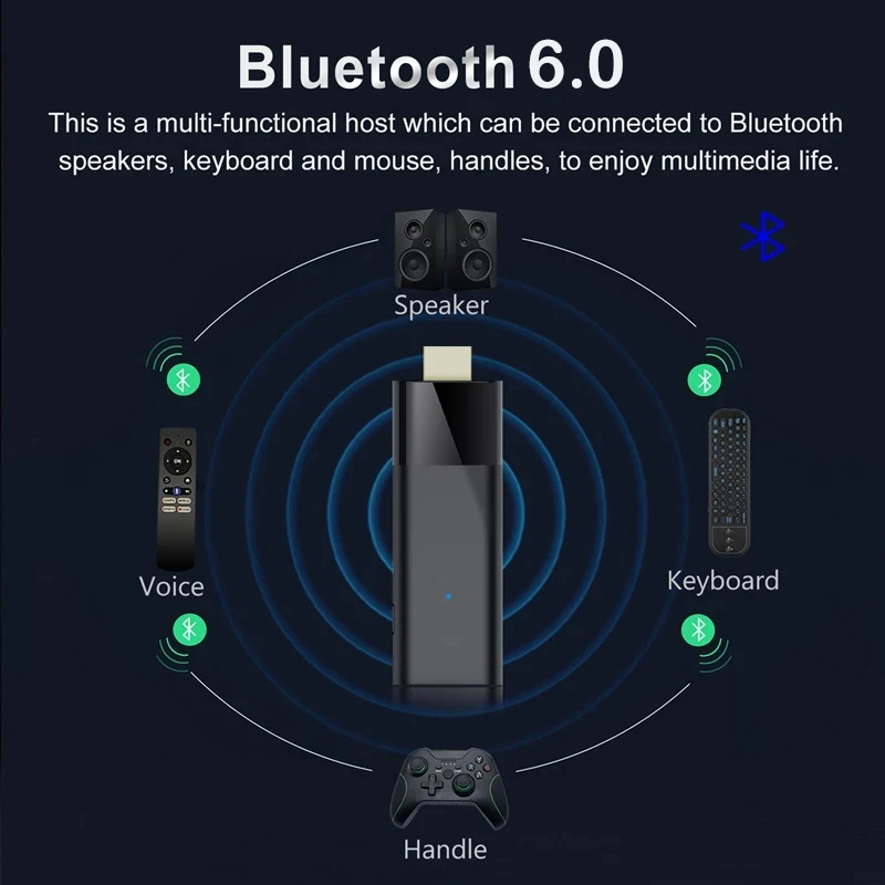 Smart TV Stick Q12 8K Android  - 4K Media Player ulasan dan harga
