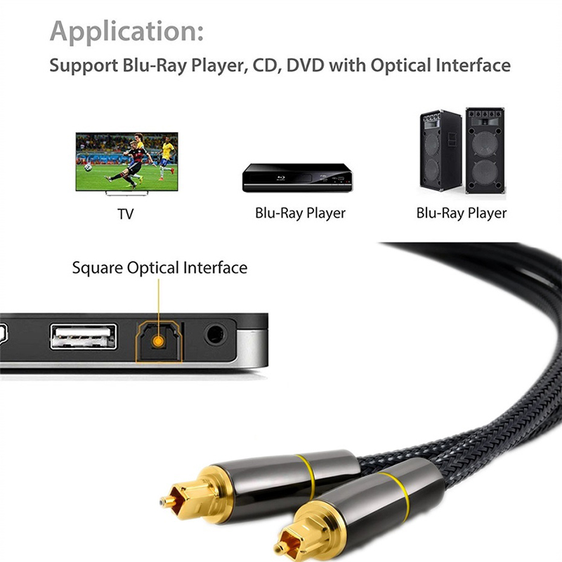 HIFI 5.1 Digital SPDIF Fiber T - Home Cinema Subwoofer ulasan dan harga