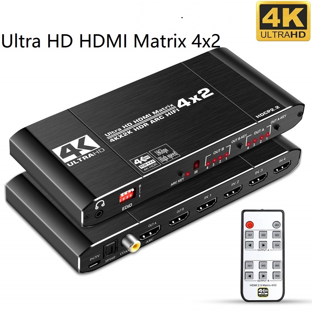 HDMI-compatible 2.0 Matrix Swi - Hdmi Arc Cable ulasan dan harga