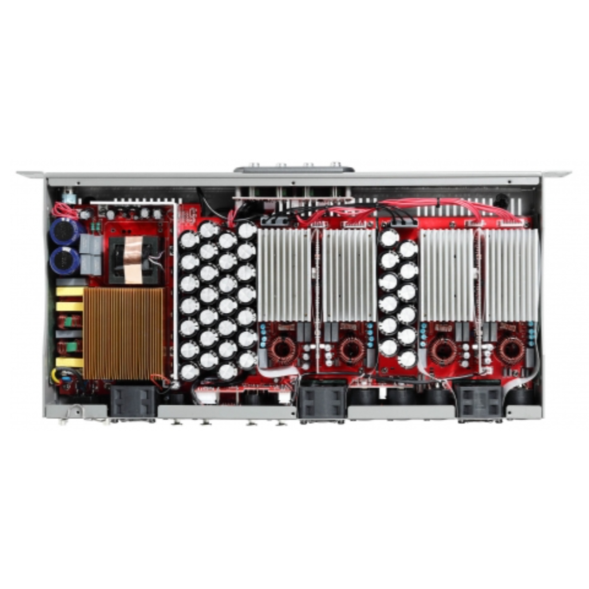 1U Digital Power Amplifier 4Ch - Home Cinema Speakers ulasan dan harga