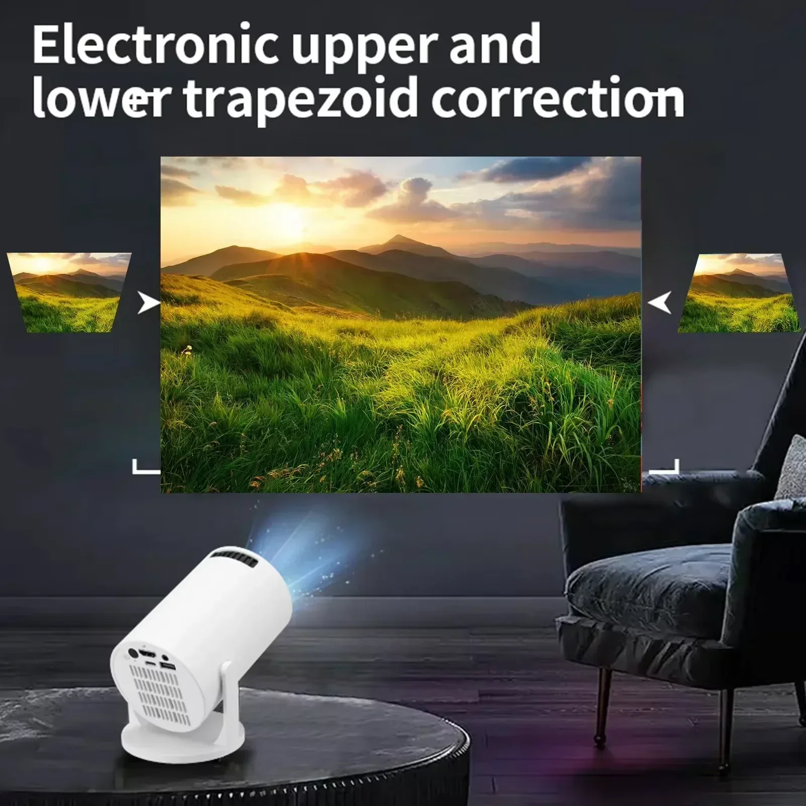 New SmartProjector Mini HY300  - Home Cinema Compact ulasan dan harga