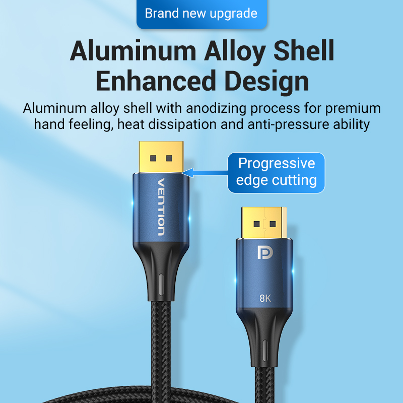Vention DisplayPort 1.4 Cable  - Hdmi Arc Cable ulasan dan harga