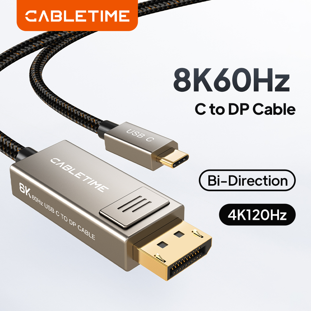 CABLETIME USB C to Displayport - Hdmi Arc Cable ulasan dan harga