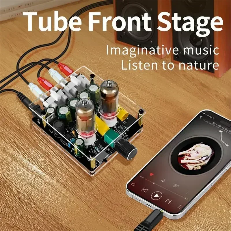 Upgraded 6K4 Tube Preamplifier - Home Cinema Speakers ulasan dan harga