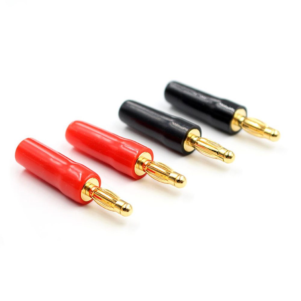 Banana Plugs Audio Jack Connec - Home Cinema Speakers ulasan dan harga