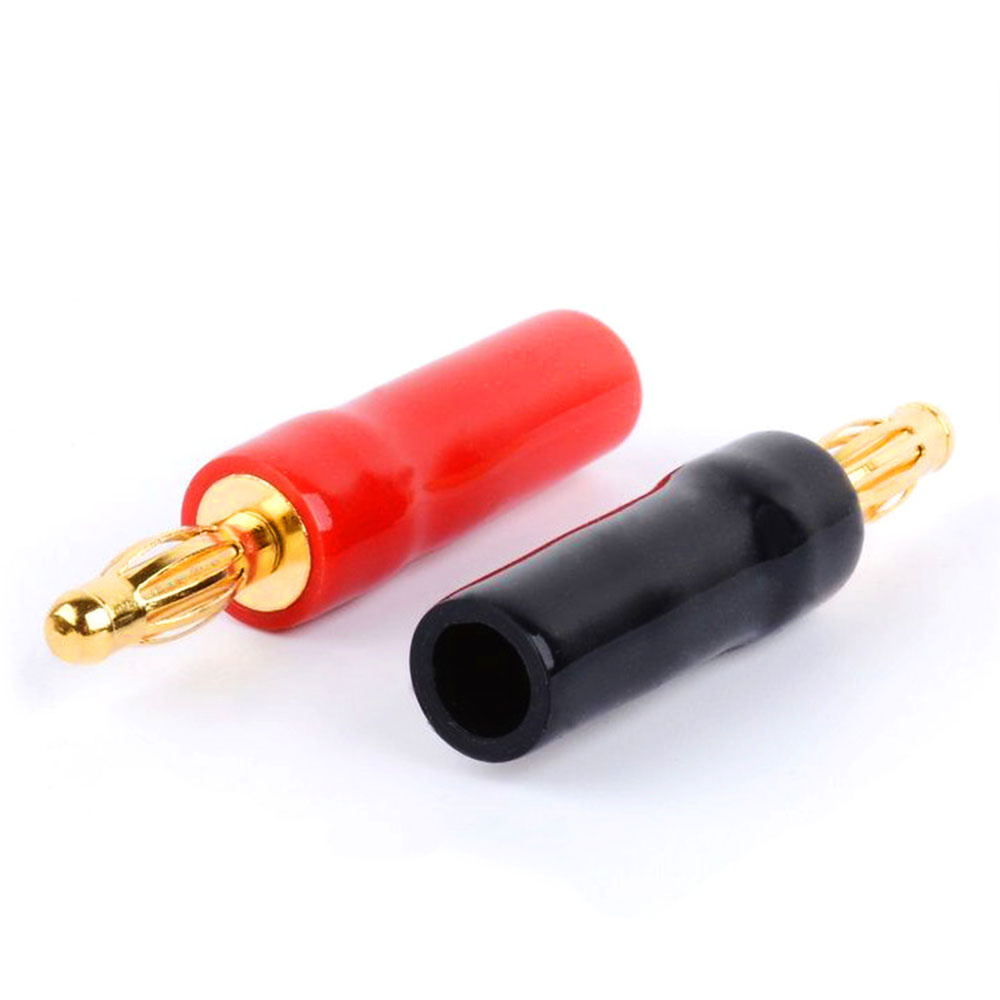 Banana Plugs Audio Jack Connec - Home Cinema Speakers ulasan dan harga