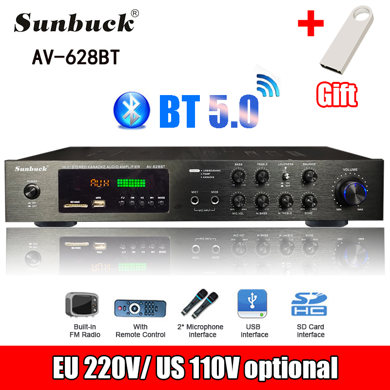 110/220V 2000W Bluetooth Power - Home Cinema Subwoofer ulasan dan harga