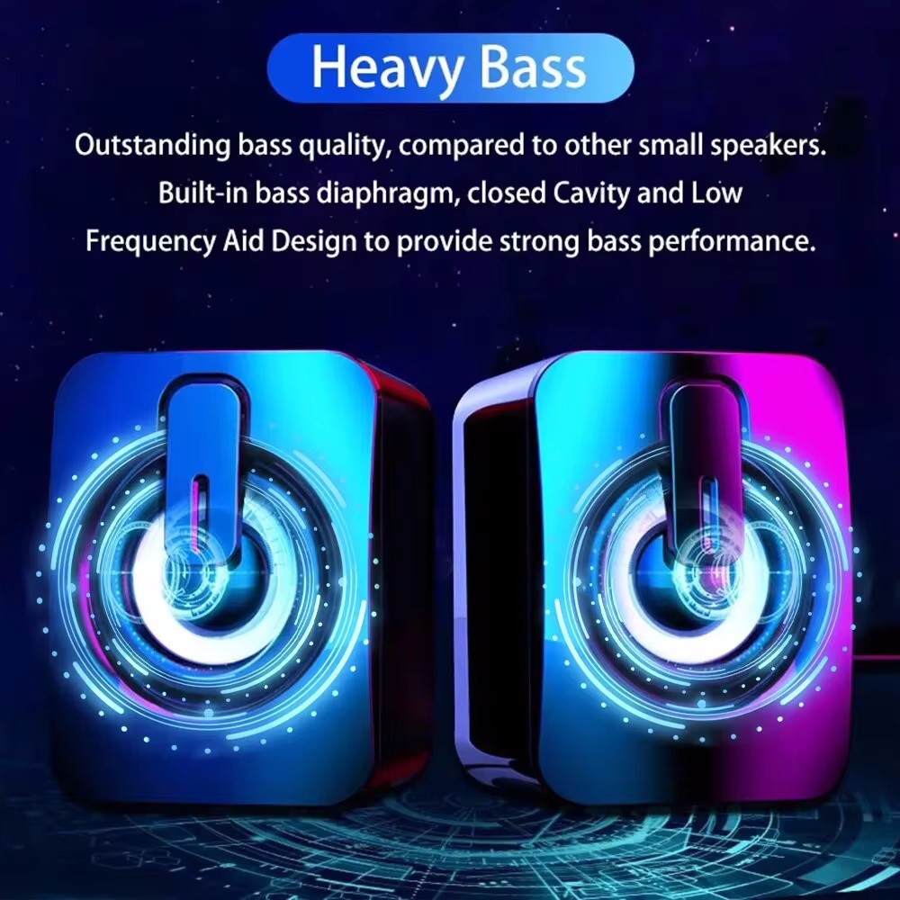 Computer Speakers PC Sound Box - Home Cinema Subwoofer ulasan dan harga