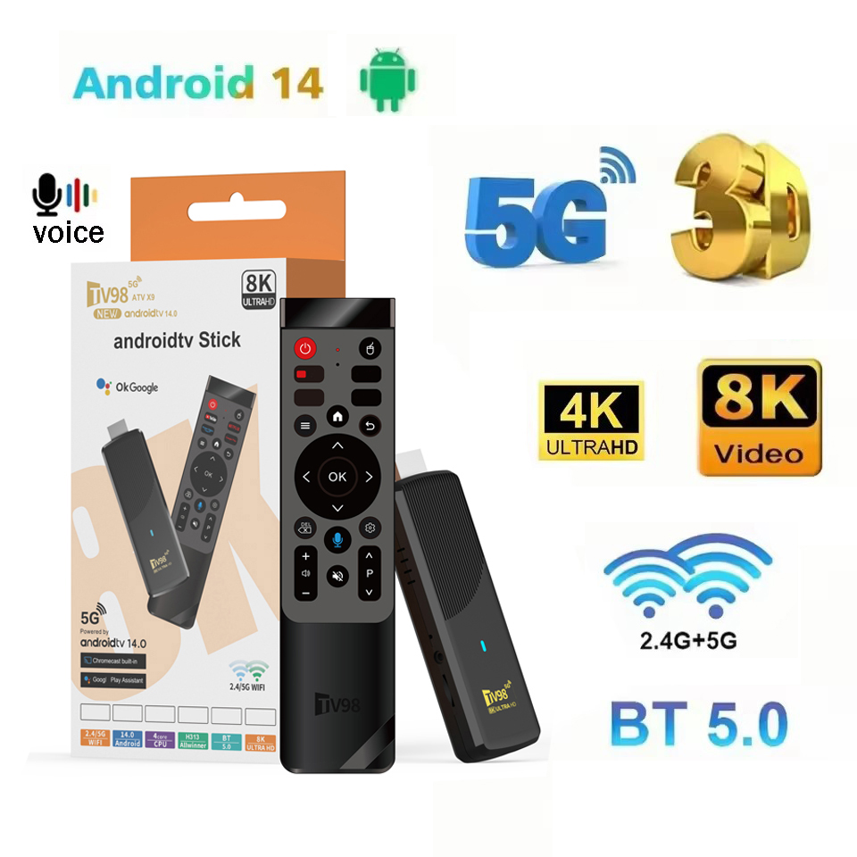 TV98 ATV X9 Smart TV Stick And - 4K Media Player ulasan dan harga