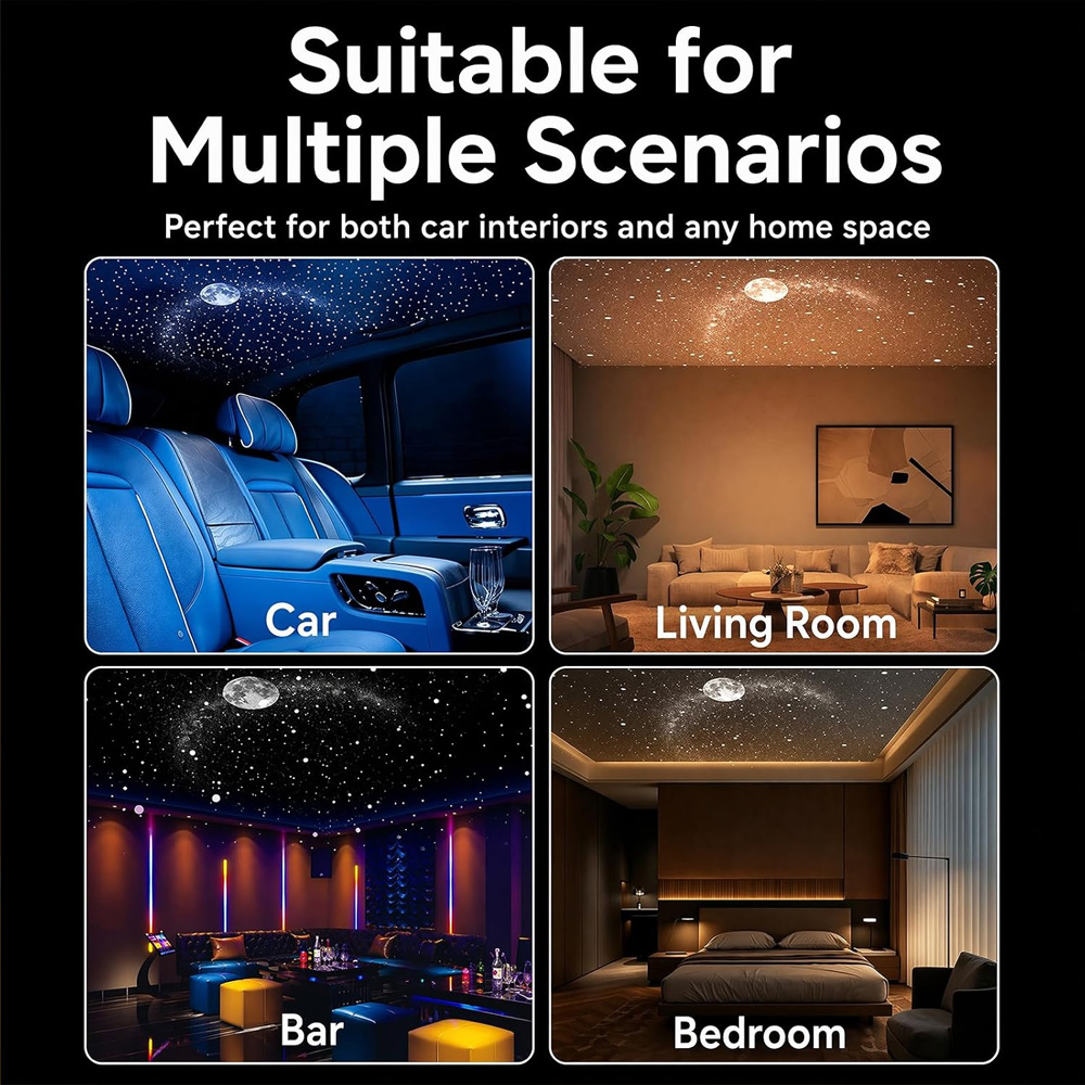 24 Slides Rotatable Galaxy Sta - Home Cinema Led Projector ulasan dan harga