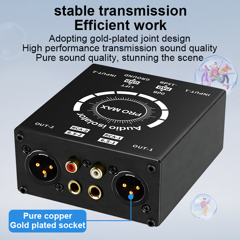 3Pin XLR/RCA/TS/TRS Ground Loo - Home Cinema Speakers ulasan dan harga