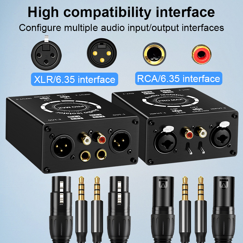 3Pin XLR/RCA/TS/TRS Ground Loo - Home Cinema Speakers ulasan dan harga