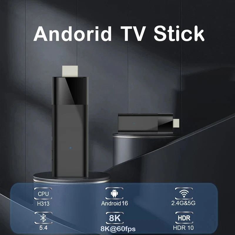 Android 16 TV Stick 4K Allwinn - 4K Media Player ulasan dan harga