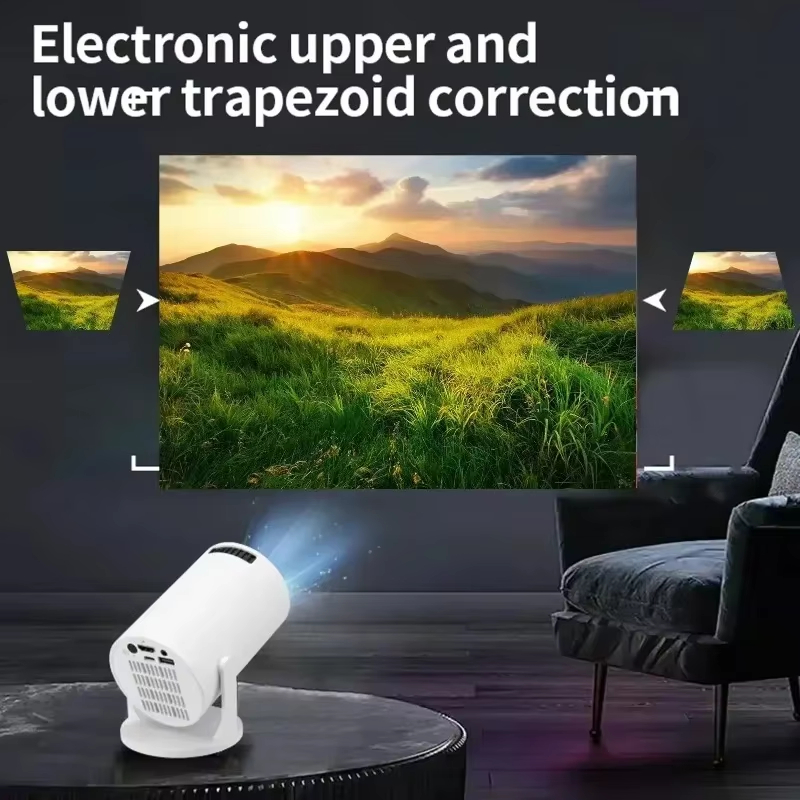New Mini HY300 Projector 4K An - Home Cinema Compact ulasan dan harga