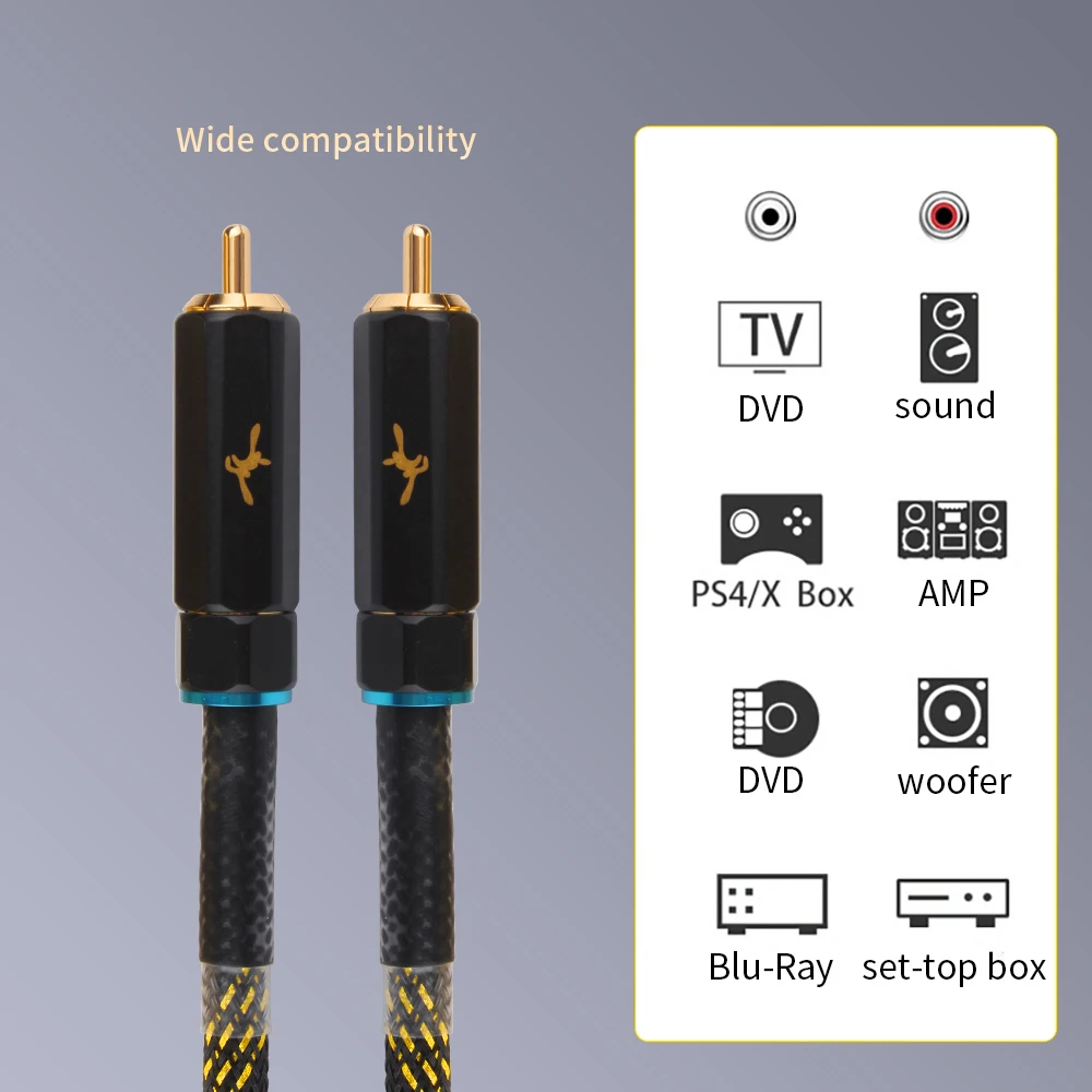 RCA to RCA Cable Digital Coaxi - Home Cinema Subwoofer ulasan dan harga