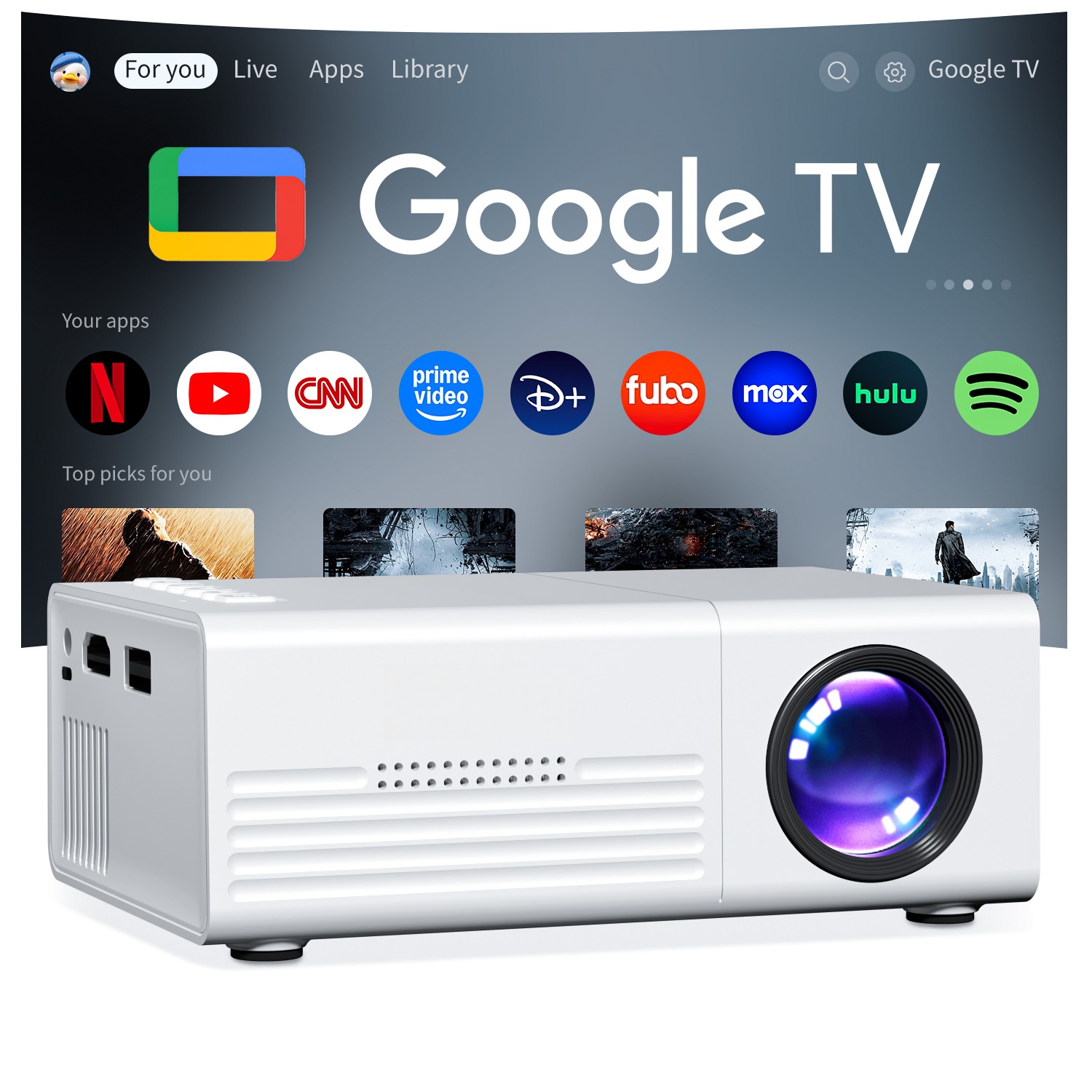 Mini Projector TFT LCD Wifi Bl - Home Cinema Compact ulasan dan harga