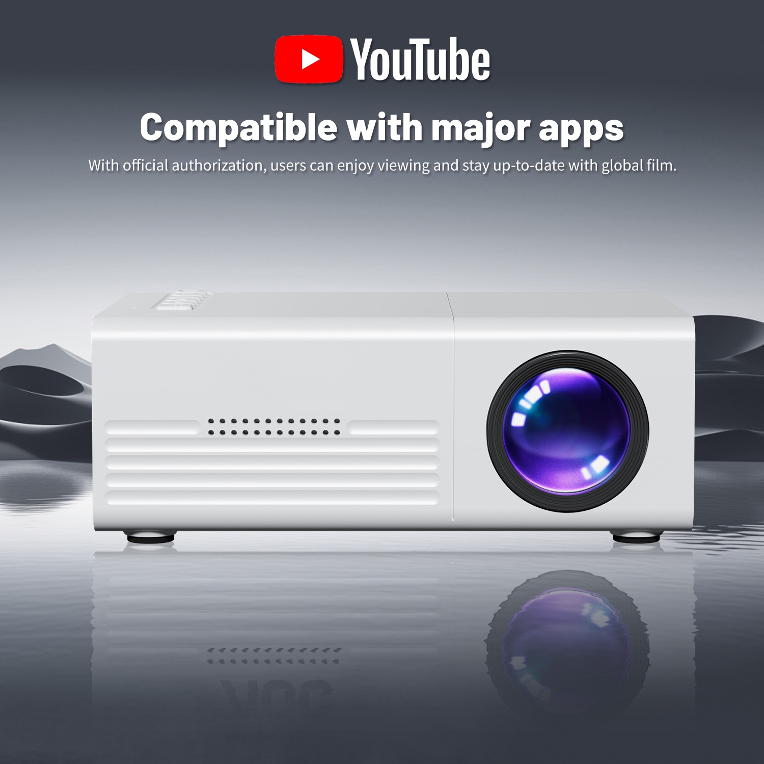 Mini Projector TFT LCD Wifi Bl - Home Cinema Compact ulasan dan harga