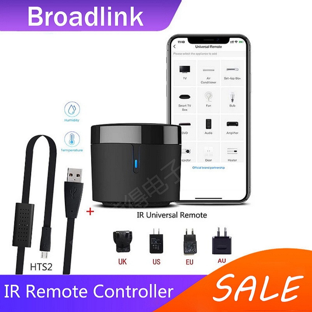 Broadlink RM4mini+HTS2 EU/UK/U - Home Cinema Google ulasan dan harga