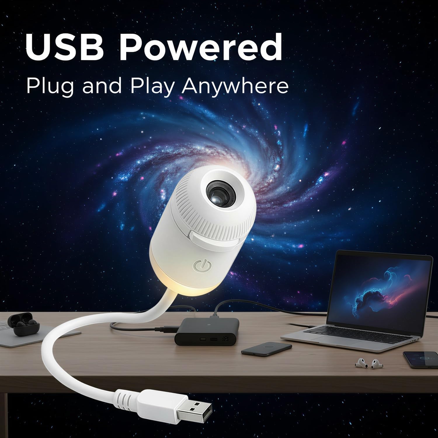 Galaxy Projector Night Light,  - Home Cinema Led Projector ulasan dan harga