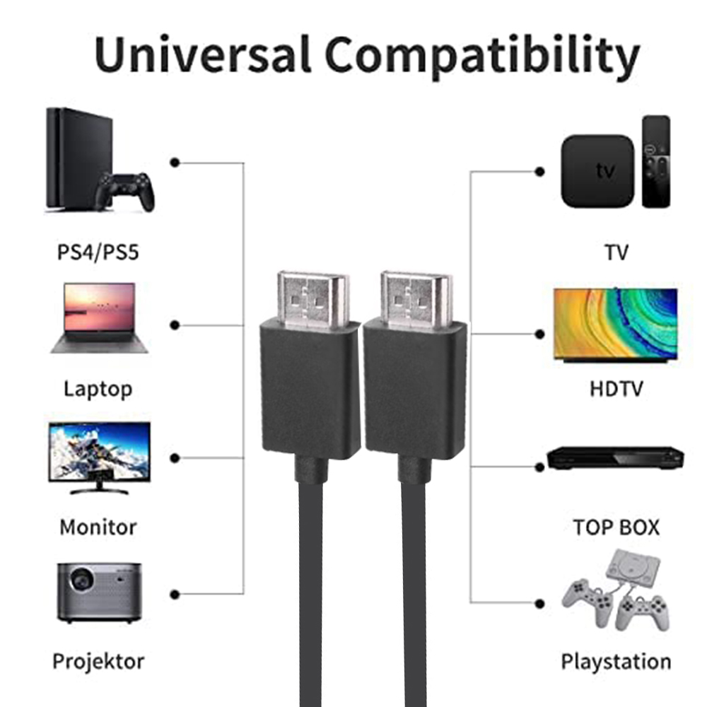 Short HDMI 2.0 Cable 4K 60Hz 5 - Hdmi Arc Cable ulasan dan harga