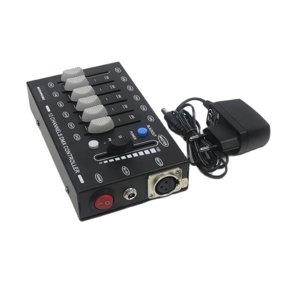 12CH Stage Light Effect DMX Co - Home Cinema Led Projector ulasan dan harga