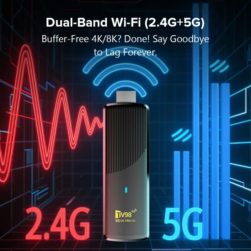 Smart TV Stick TV98 ATV X9 All - 4K Media Player ulasan dan harga