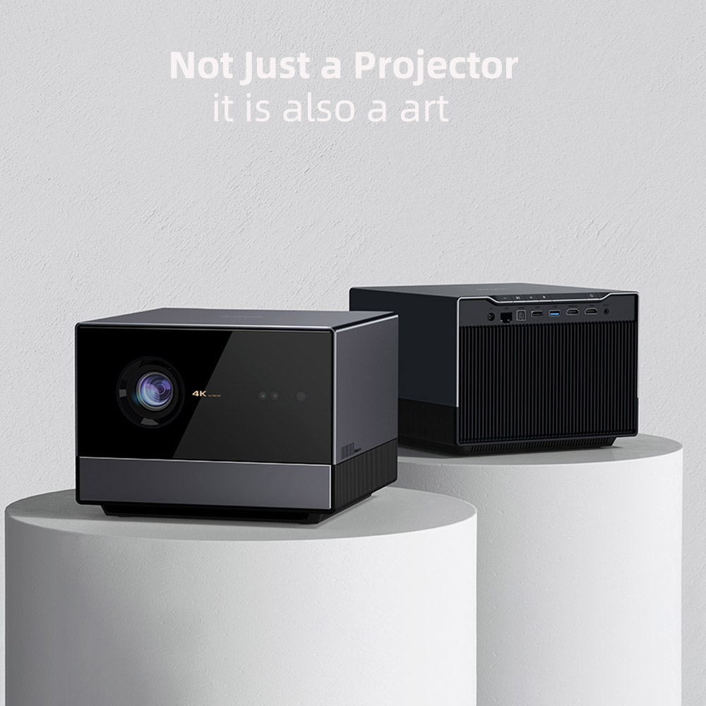 F6 Projector 4K Max 8K 4 LED S - Home Cinema Led Projector ulasan dan harga