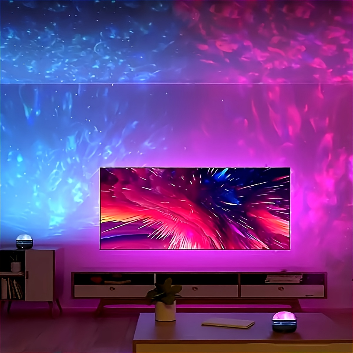 LED Water Ripple Projector Lig - Home Cinema Led Projector ulasan dan harga
