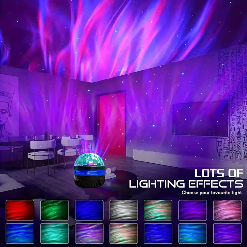 LED Water Ripple Projector Lig - Home Cinema Led Projector ulasan dan harga