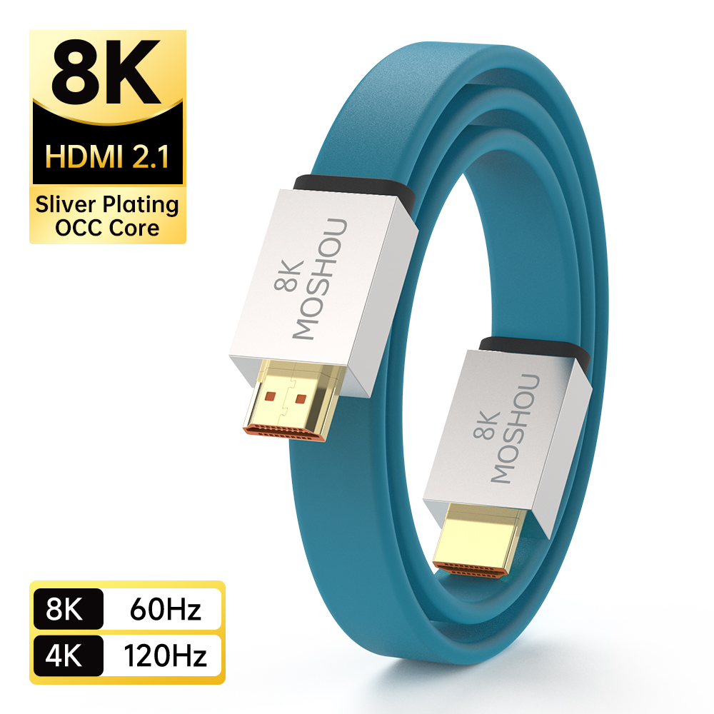 MOSHOU HDMI 2.1 Cable 48Gbps 8 - Hdmi Arc Cable ulasan dan harga