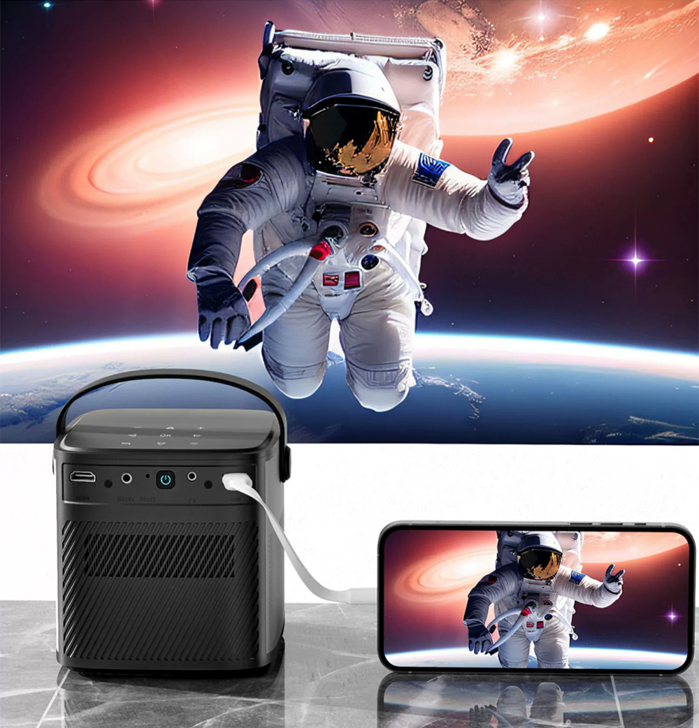 WZATCO S90 Full HD 1080P 4K DL - Home Cinema Compact ulasan dan harga