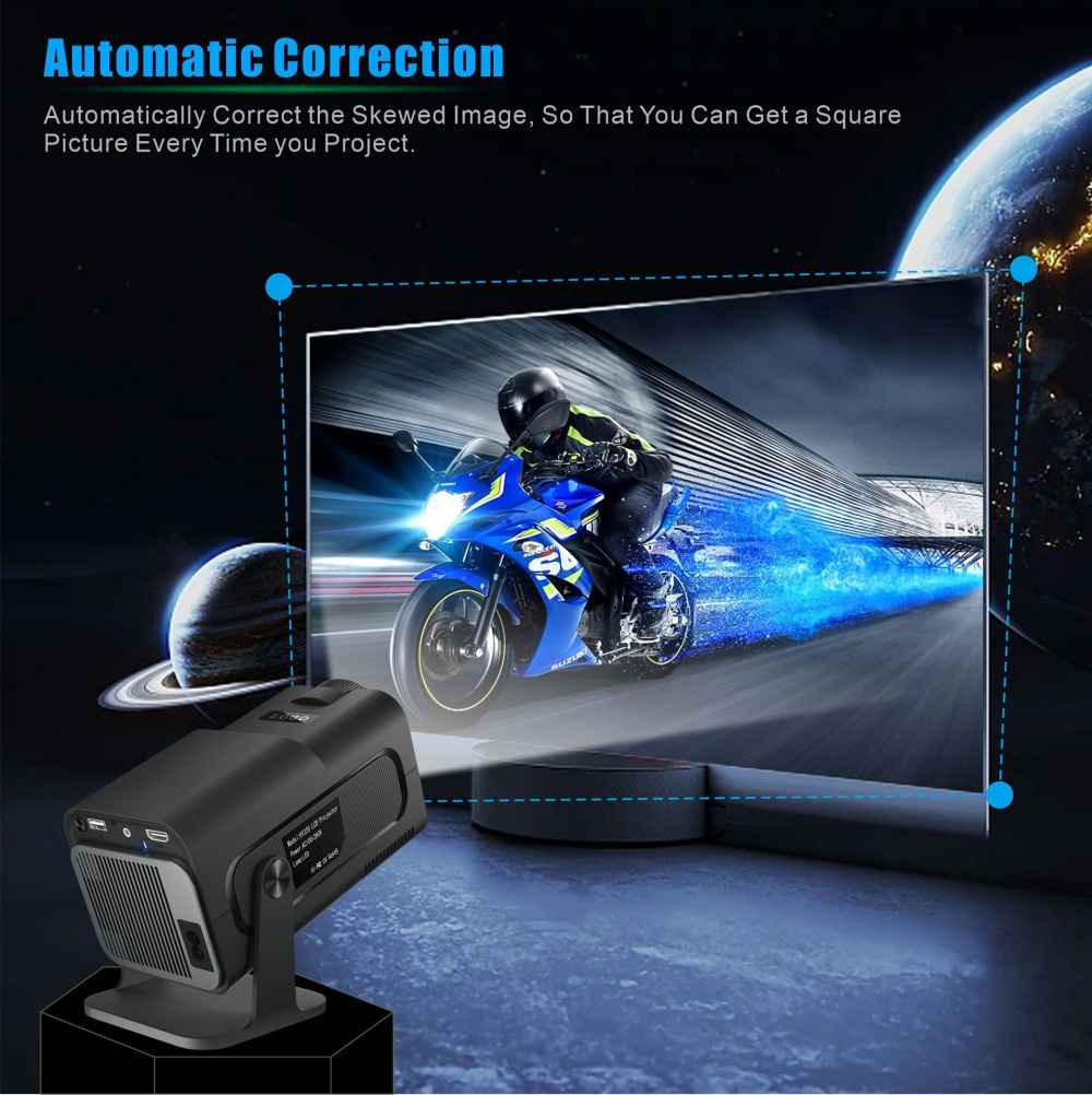 Mini Portable Projector Newly  - Home Cinema Compact ulasan dan harga