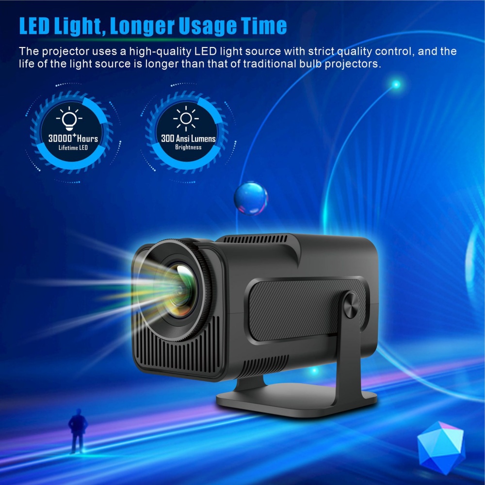 Mini Portable Projector Newly  - Home Cinema Compact ulasan dan harga