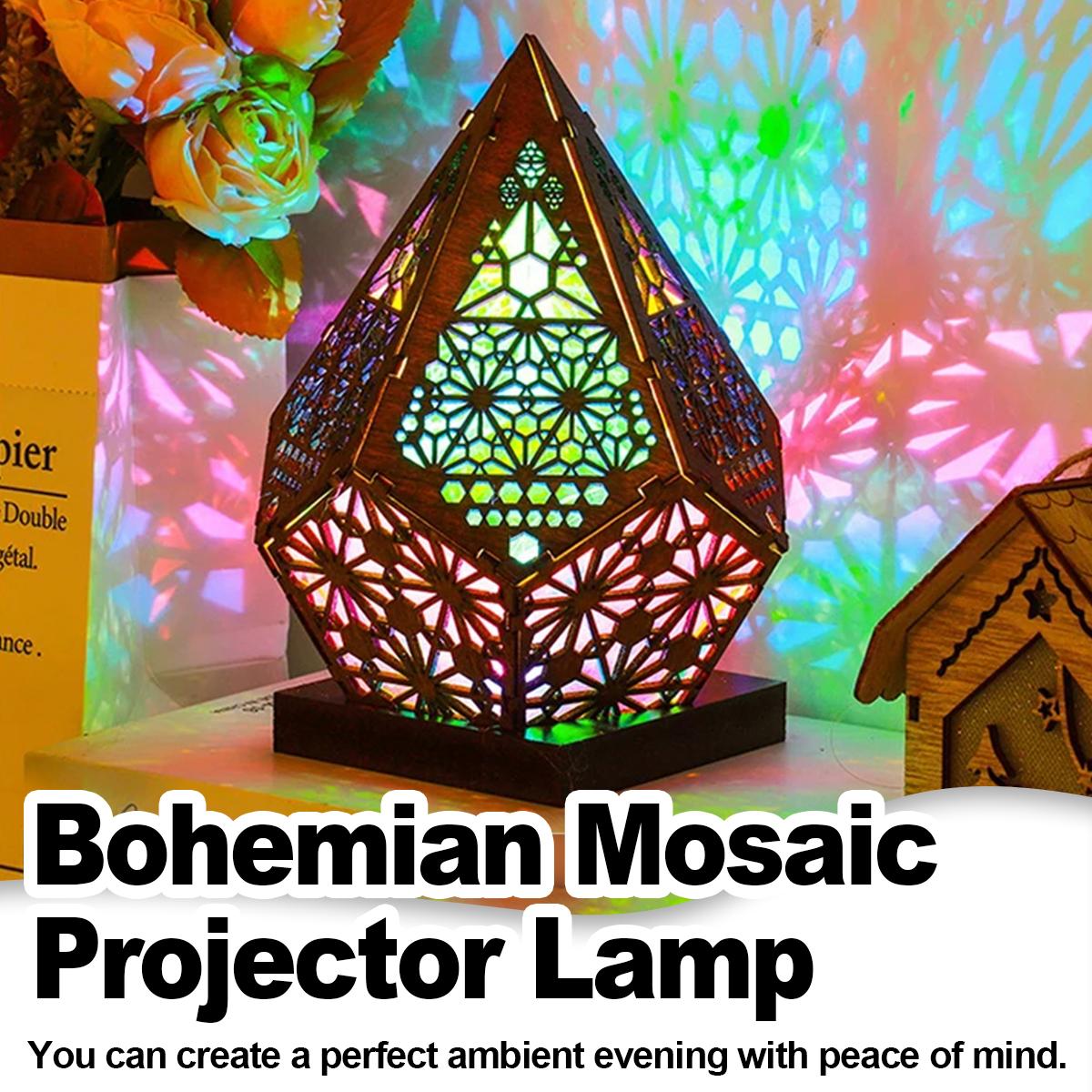 Usb Bohemian Led Projection Ta - Home Cinema Led Projector ulasan dan harga