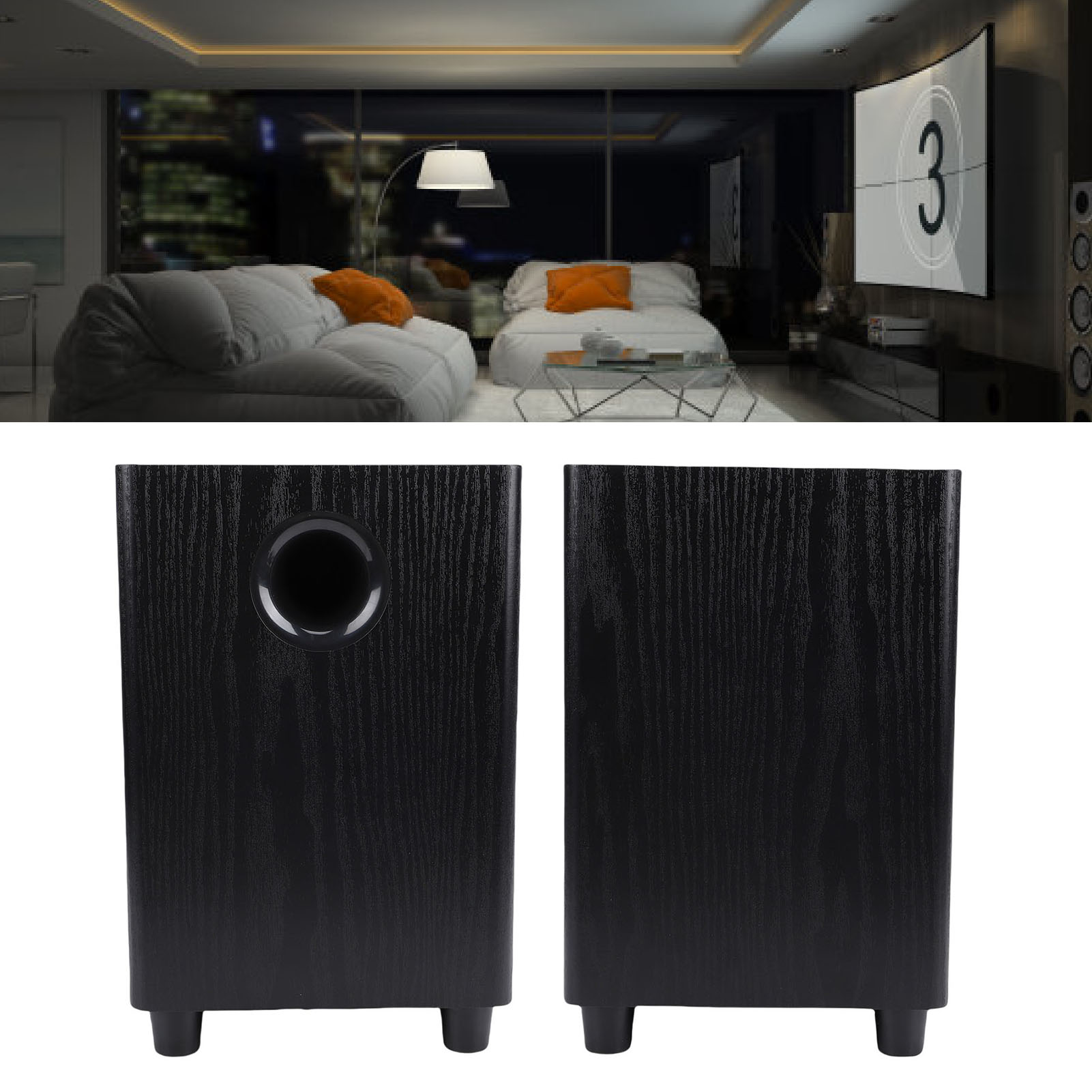 100W Home Subwoofer 6.5 Inch I - Home Cinema Subwoofer ulasan dan harga