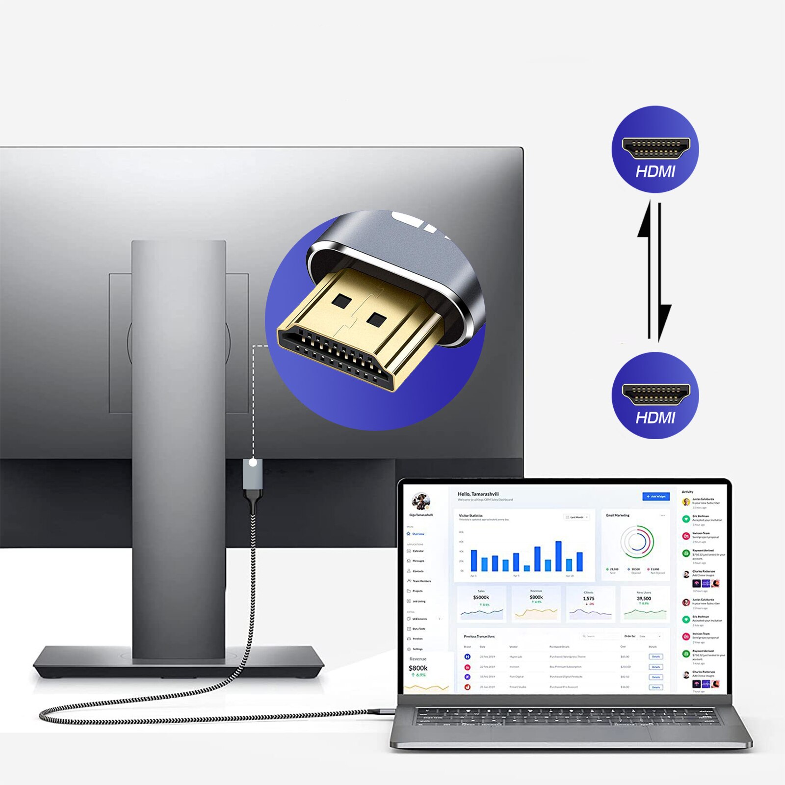 NIERBO HDMI Cable 2.0 4K Cable - Hdmi Arc Cable ulasan dan harga