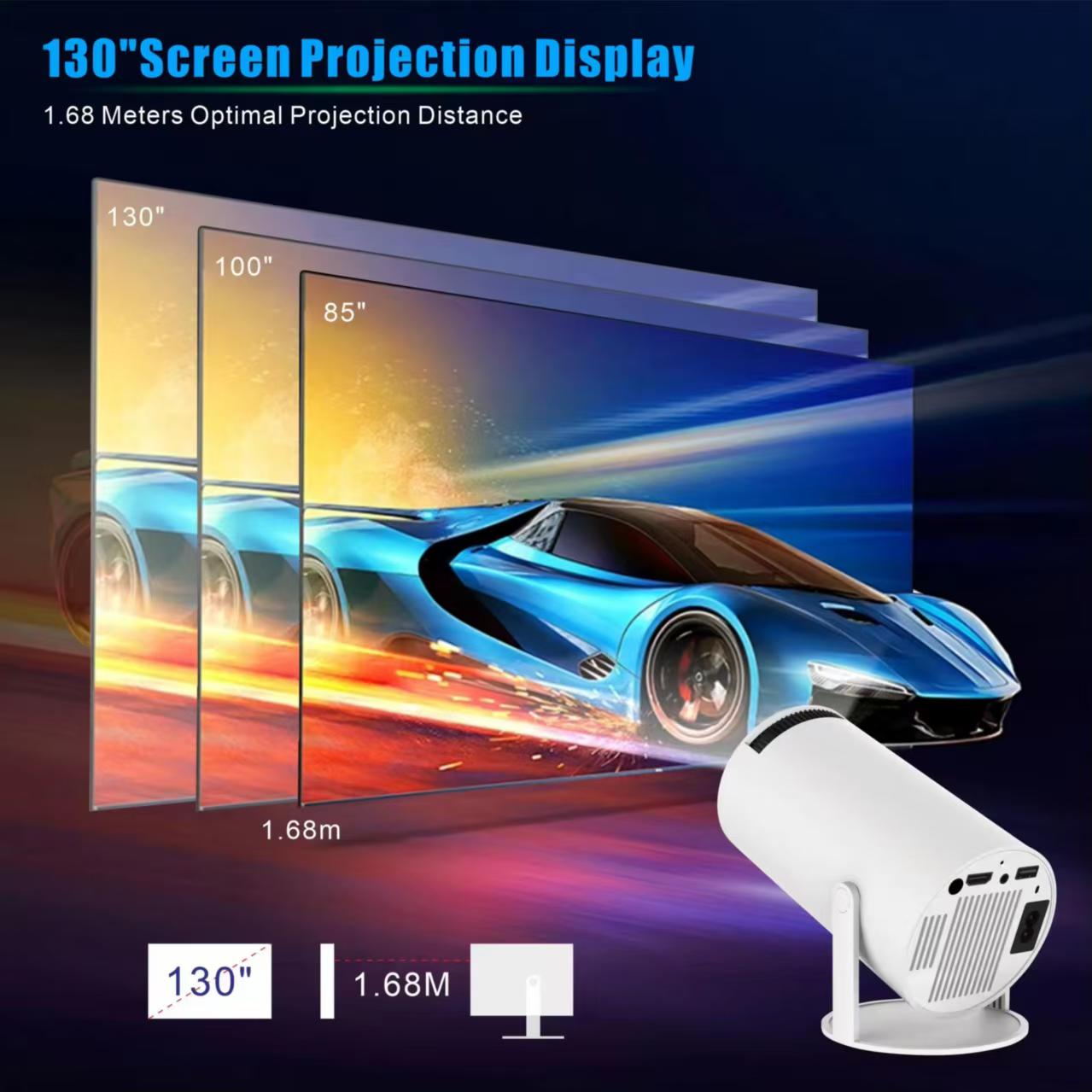 Mini HY300 Portable Projector  - Home Cinema Compact ulasan dan harga