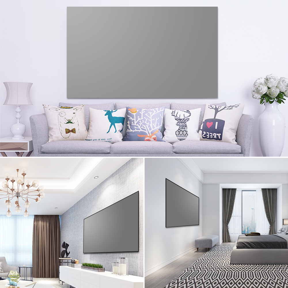 Salange Projector Screen,60 10 - Home Cinema Led Projector ulasan dan harga