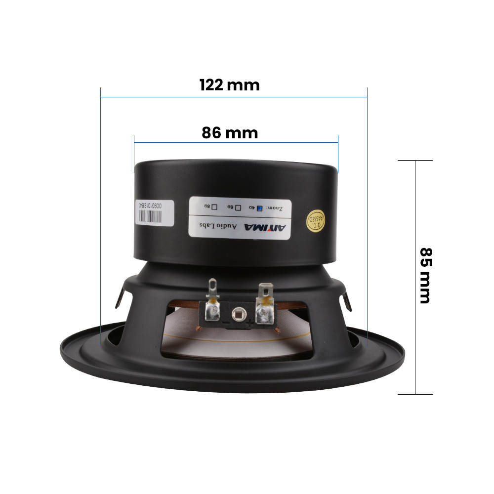 AIYIMA 1Pcs 5.25 Inch Subwoofe - Home Cinema Subwoofer ulasan dan harga