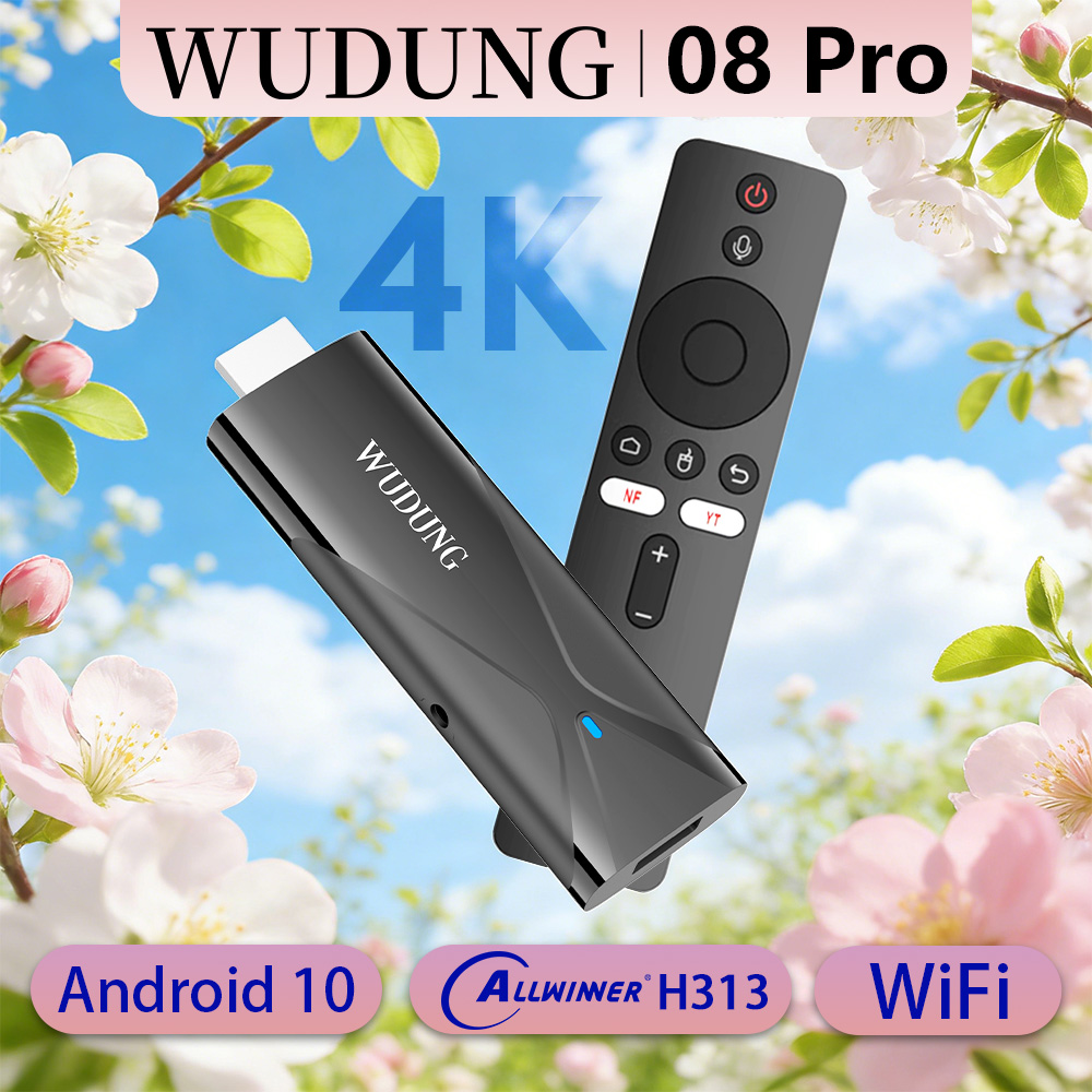 WD08 PRO TV Dongle Android10 A - Netflix Home Cinema ulasan dan harga