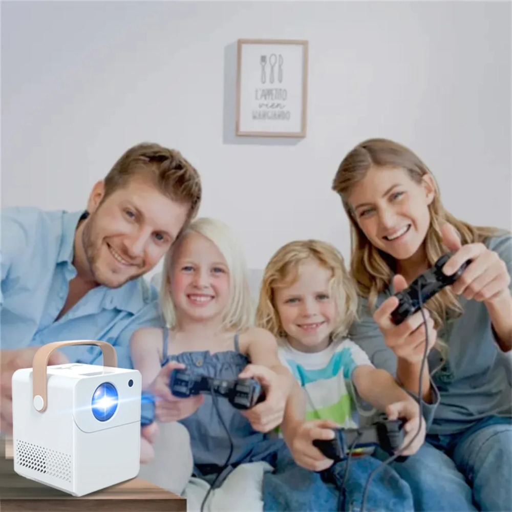 Portable Smart 4K Projector Mi - Home Cinema Led ulasan dan harga