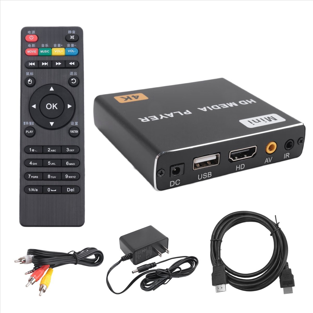 A40I Mini 4K HDD Media Player  - 4K Media Player ulasan dan harga