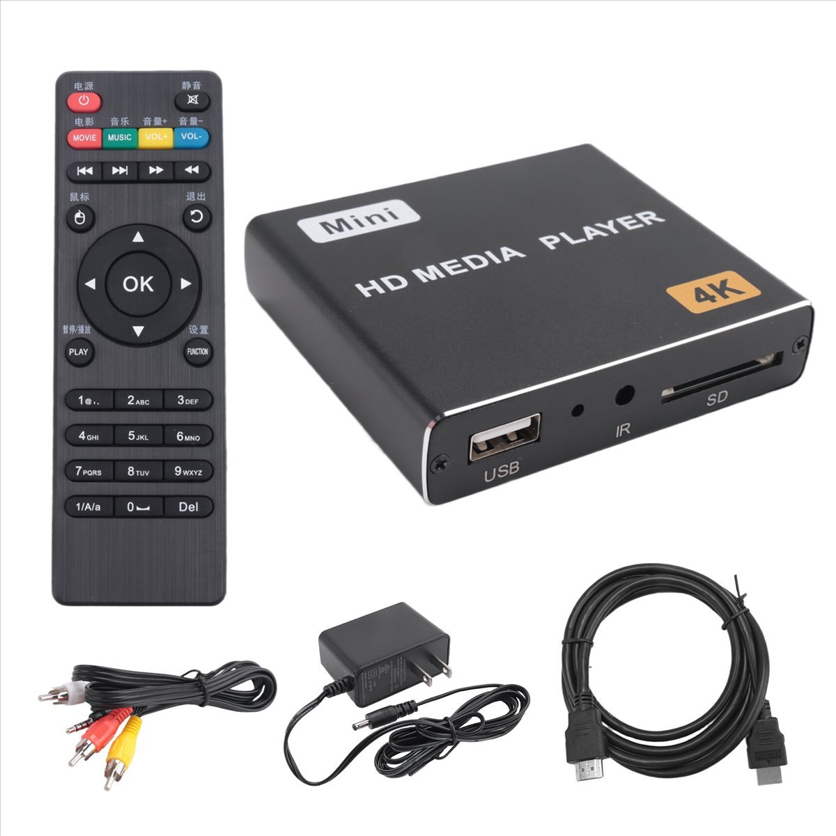 A40I Mini 4K HDD Media Player  - 4K Media Player ulasan dan harga